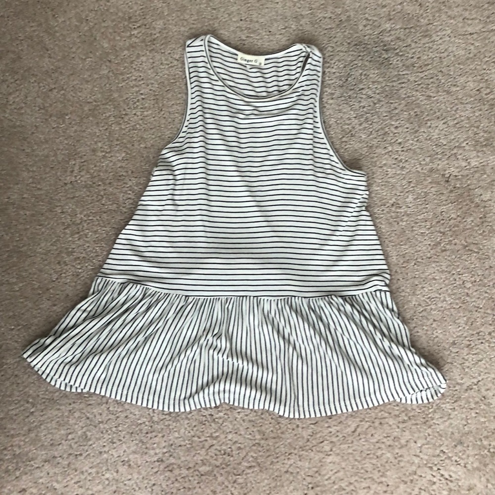 Striped tank top